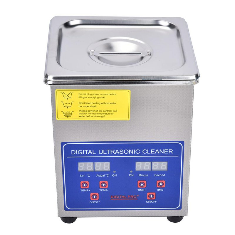 Digital Pro Stainless Steel Ultrasonic Cleaner with Timer and Heater