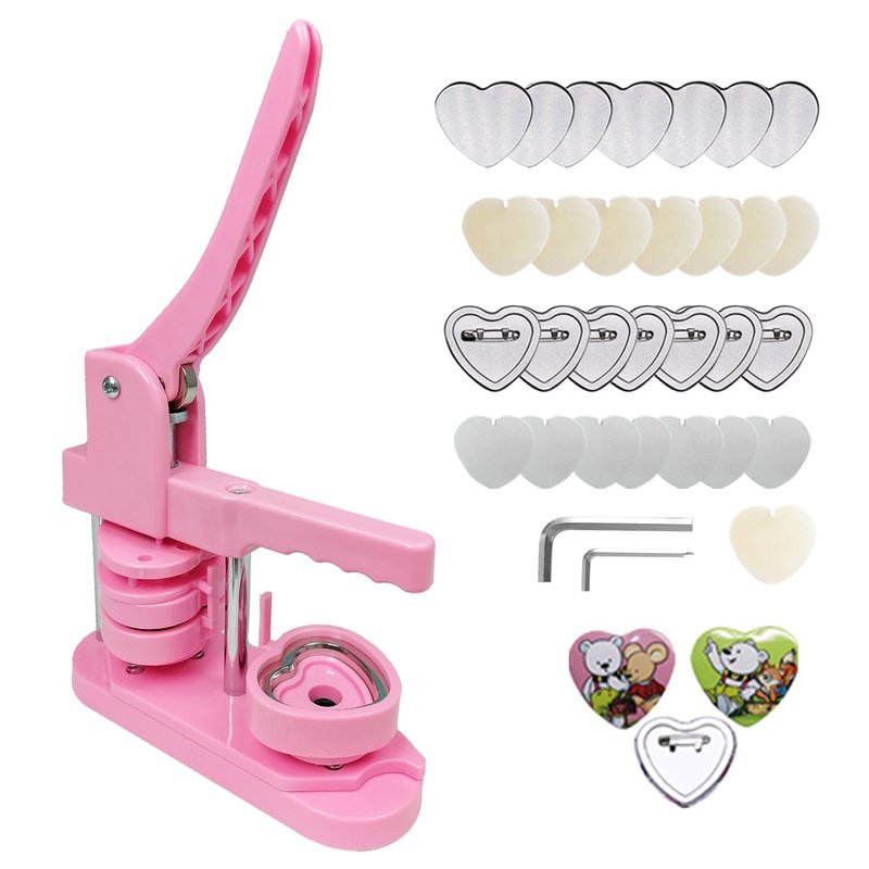 57 53mm 150pcs — Badge Machine (Pink)