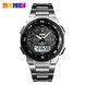 SKMEI 1370SI Dual-Display Digital Watch (Silver)