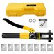 YQK-70 Manual Hydraulic Crimping Tool with 8 Die Sets and Carry Case