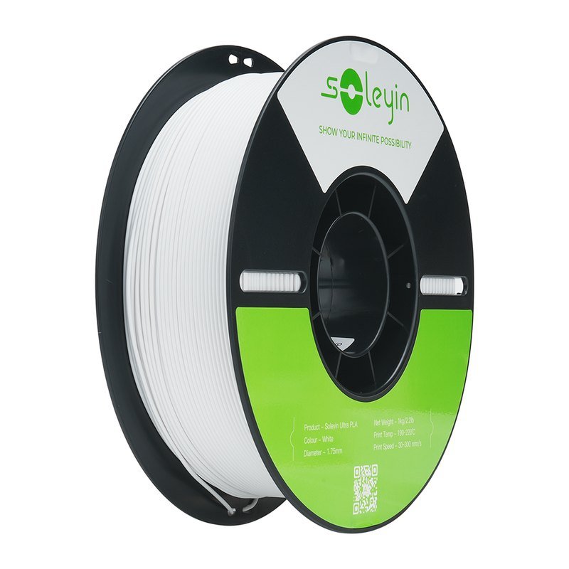 Creality Soleyin Ultra PLA 1.75mm 1kg(2kg) — Printing Consumables (White)