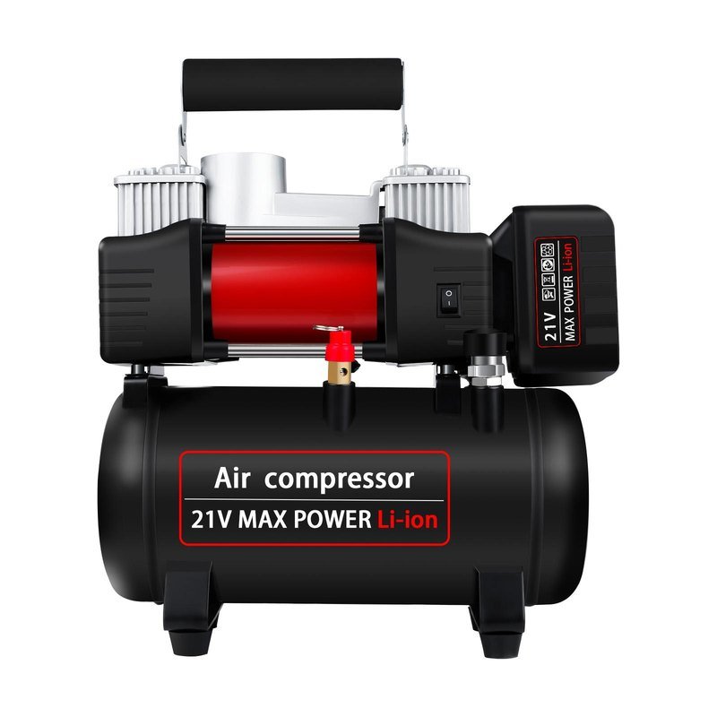 BR 21V 3L /2 1 15 1300/3C /BR 100V-240V — Air Compressor (Black)