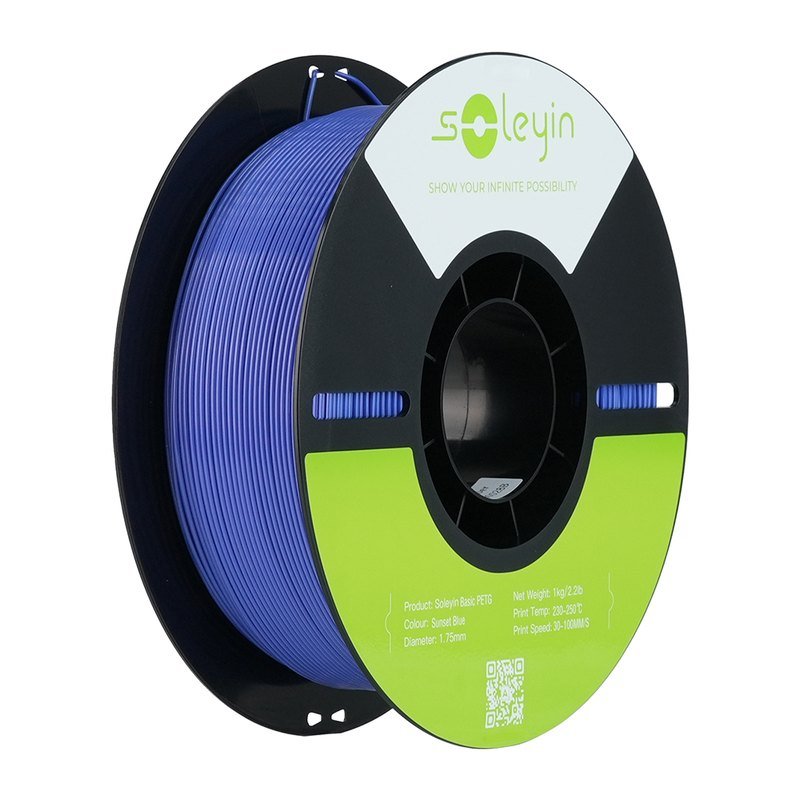 Creality Soleyin Basic PETG 3d 1.75 1KG — Printing Consumables (Blue)