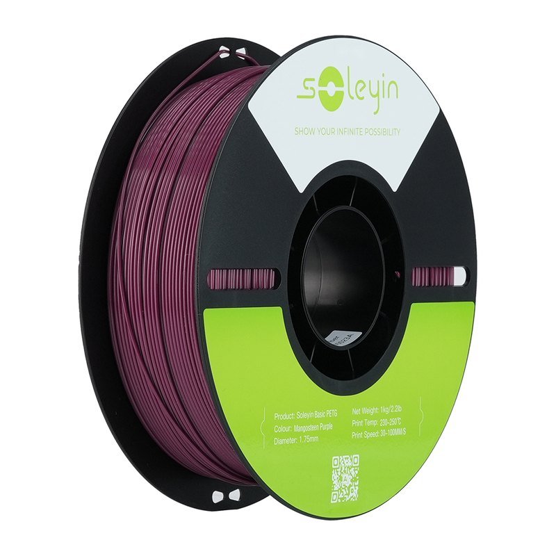 Creality Soleyin Basic PETG 3d 1.75 1KG — Printing Consumables (Purple)