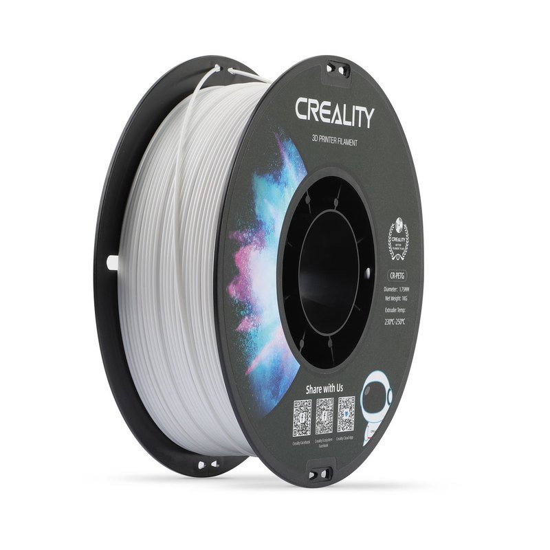 Creality CR PETG 1.75mm 1kg — Printing Consumables (White)
