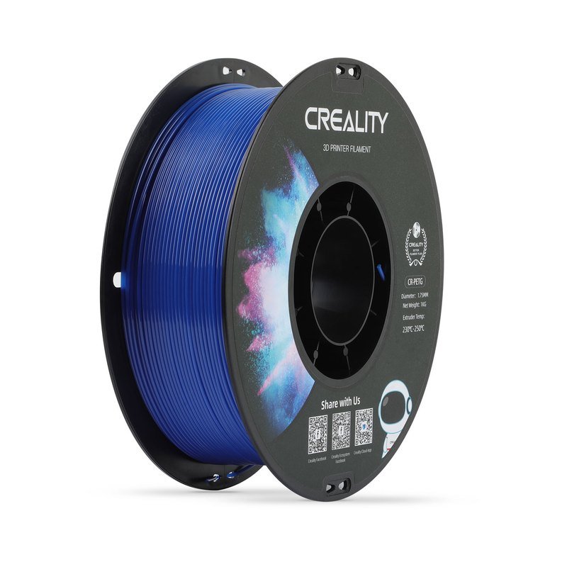 Creality CR PETG 1.75mm 1kg 无卷盘 黑白盒(蓝色)