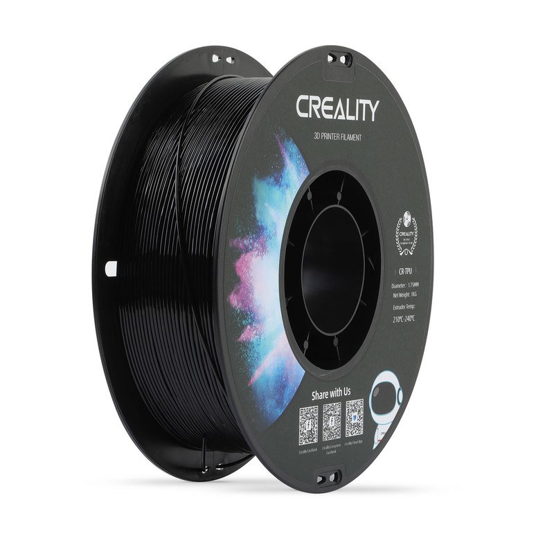 Creality CR-TPU 3D 1Kg 1.75mm — Printing Consumables (Black)