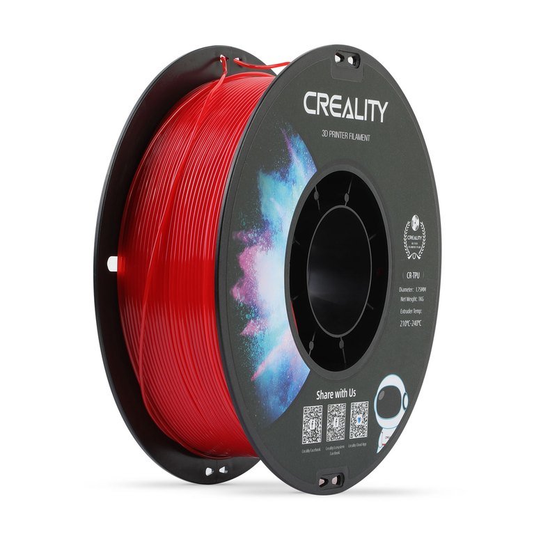 Creality CR-TPU 3D 1Kg 1.75mm — Printing Consumables (Red)