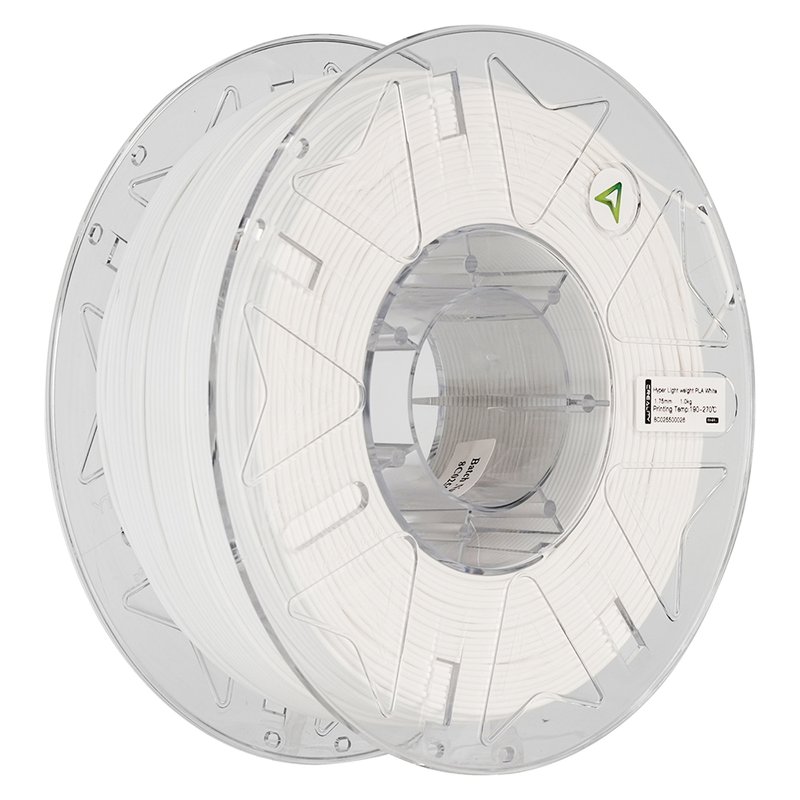Hyper Light Weight PLA Filament 1.75mm 1kg White