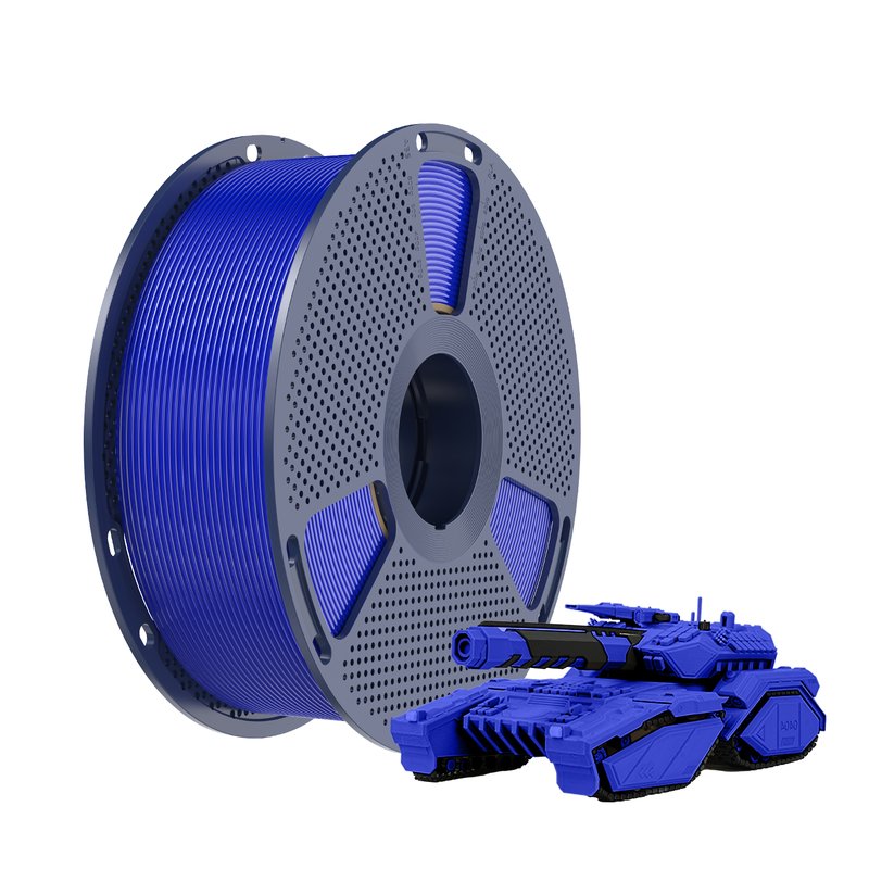 Blue 3D Printer Filament Spool