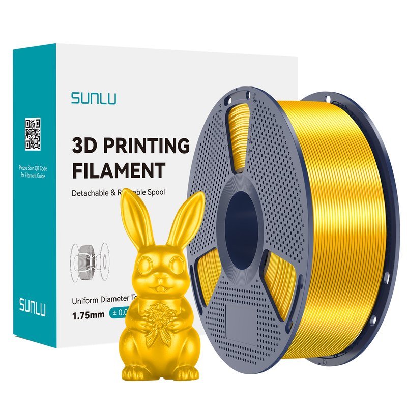 SUNLU PLA 3D 1.75mm 1Kg 1 — Printing Consumables (Gold)