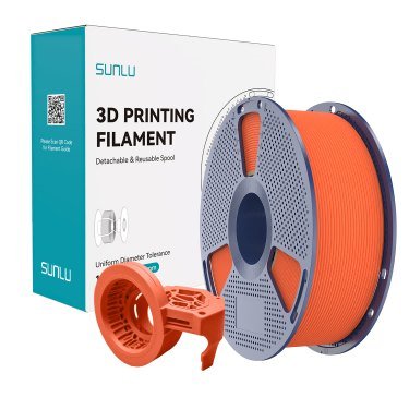 SUNLU PETG 3D 1Kg 1.75mm(1Kg 1 — Printing Consumables (Matte Orange)