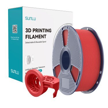 SUNLU PETG 3D 1Kg 1.75mm(1Kg 1 — Printing Consumables (Matte Red)