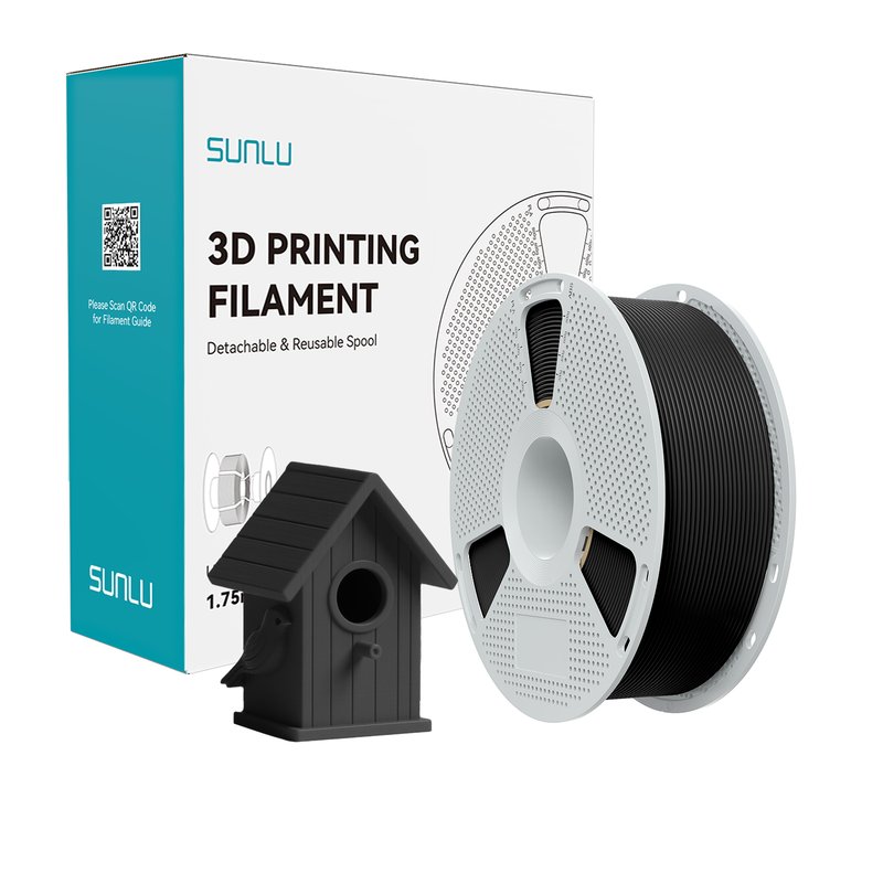 SUNLU 3D Printing Filament 1.75mm Black