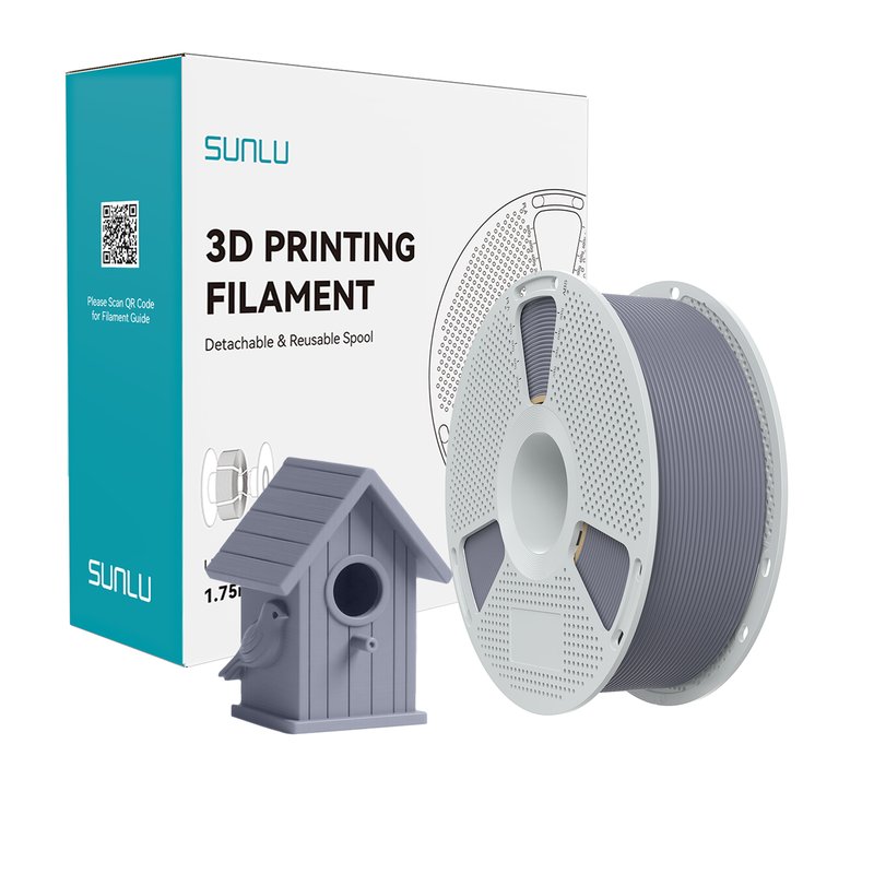 SUNLU 3D Printing Filament 1.75mm Gray
