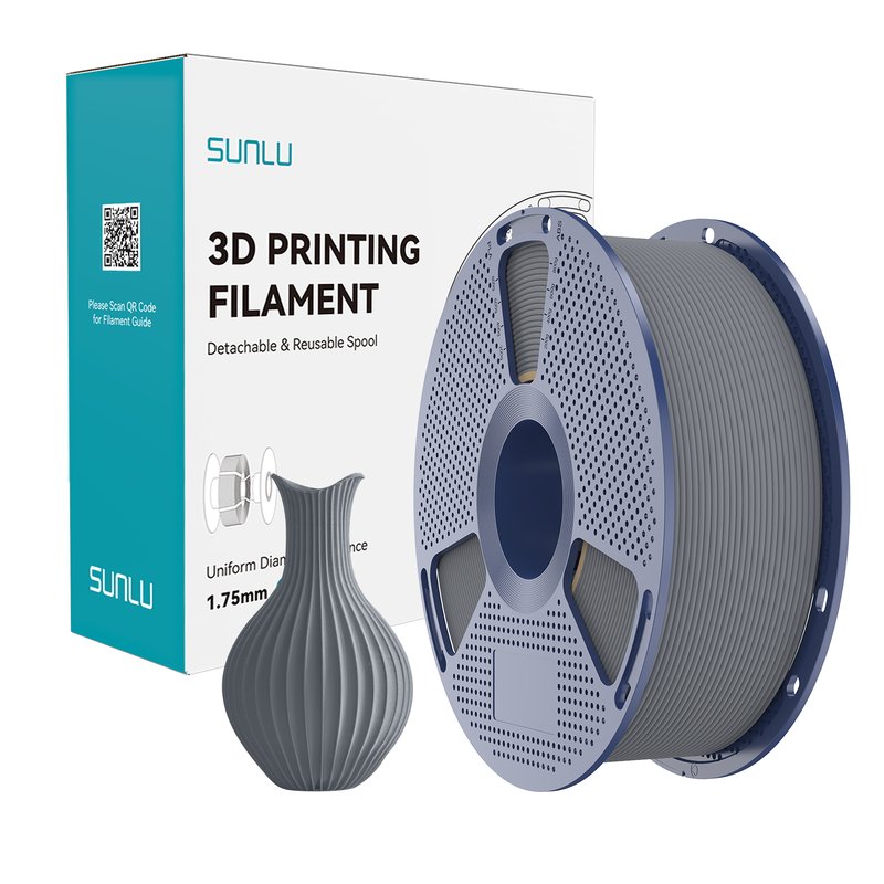 SUNLU 3D Printing Filament 1.75mm Gray