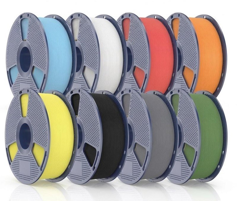 SUNLU PLA 3D 1.75mm 250g 8 — Printing Consumables (Matte Yellow)