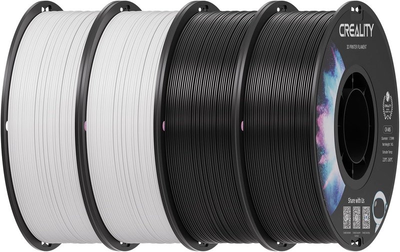 Creality CR-ABS 3D 1.75mm 1Kg 4 — Printing Consumables (White)