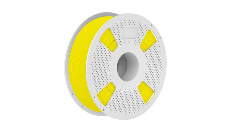 Yellow 3D Printer Filament Spool 1kg