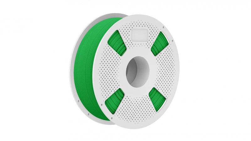 Green 3D Printer Filament Spool 1kg