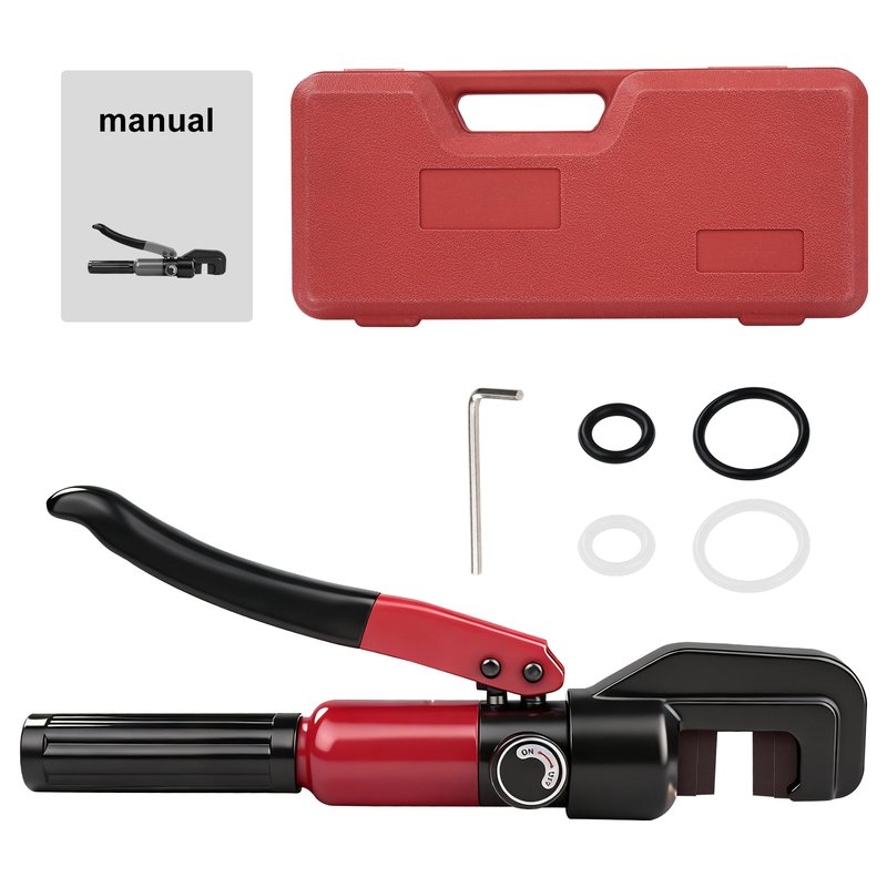 Handheld Hydraulic Rebar Cutter with Carrying Case