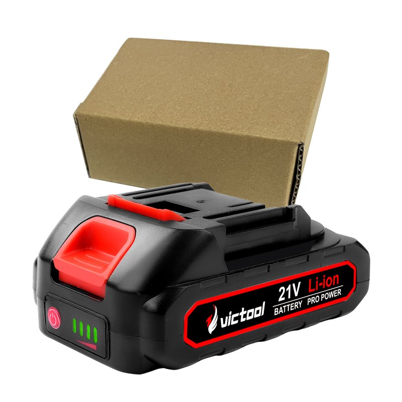 VICTOOL 21V Li-Ion Battery Pack for Cordless Power Tools