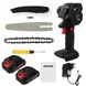 6-Inch Cordless Chainsaw with 2 Batteries and Charger (5-Cell 1200 mAh)