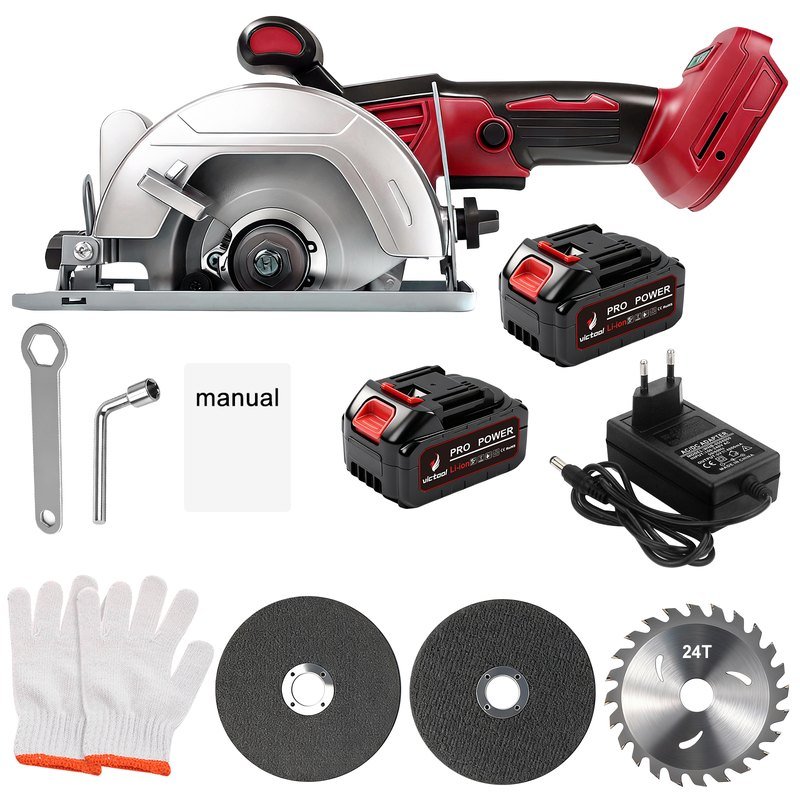 5 2 1 10 1300 5c victool — Circular Saw (Red)