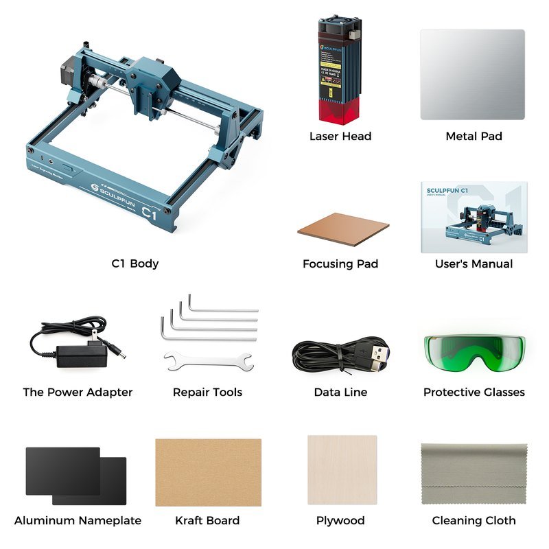 SCULPFUN C1 3W — Engraving Machine