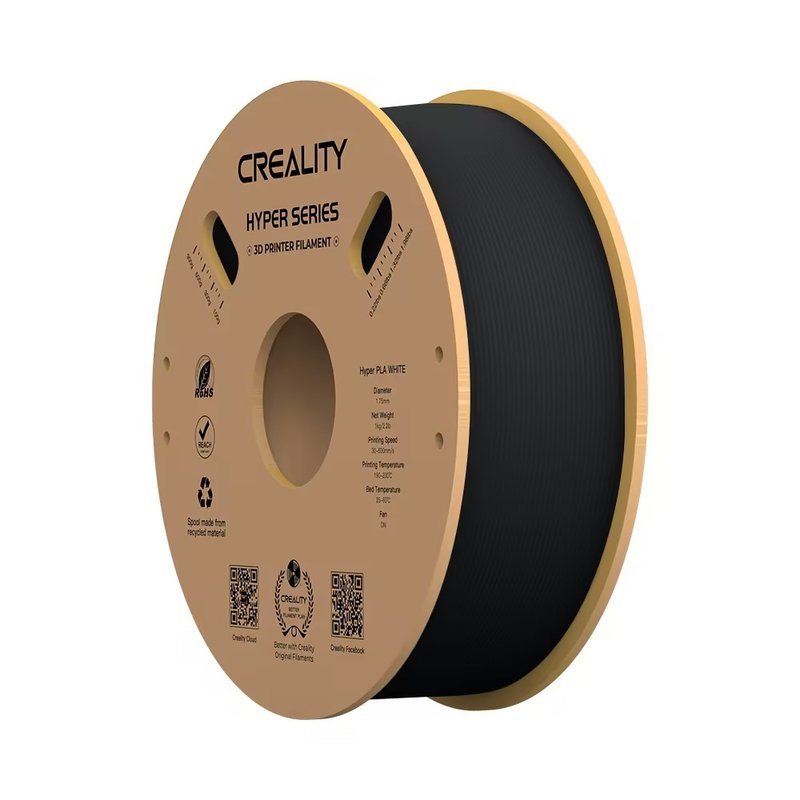 Creality Hyper Series PLA Filament 1kg Black