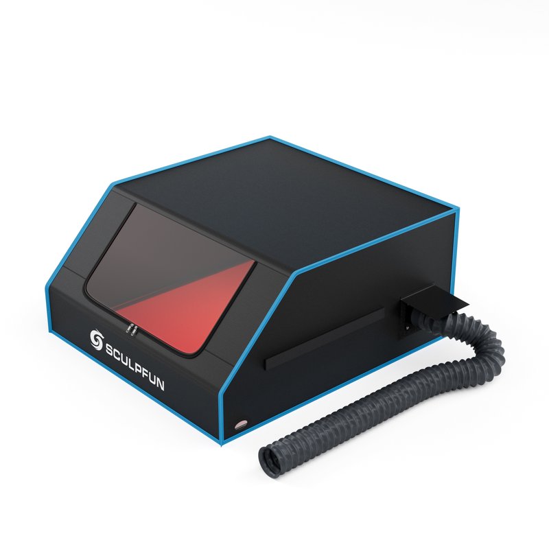 SCULPFUN Laser Engraver Enclosure with Exhaust Hose