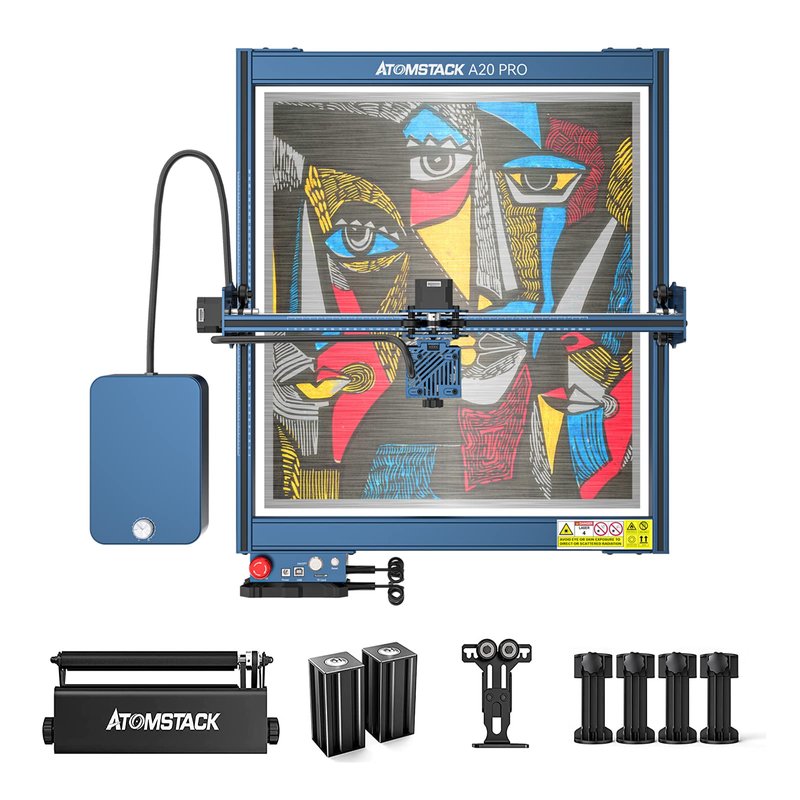 Atomstack A20 Pro Laser Engraver with Air Assist