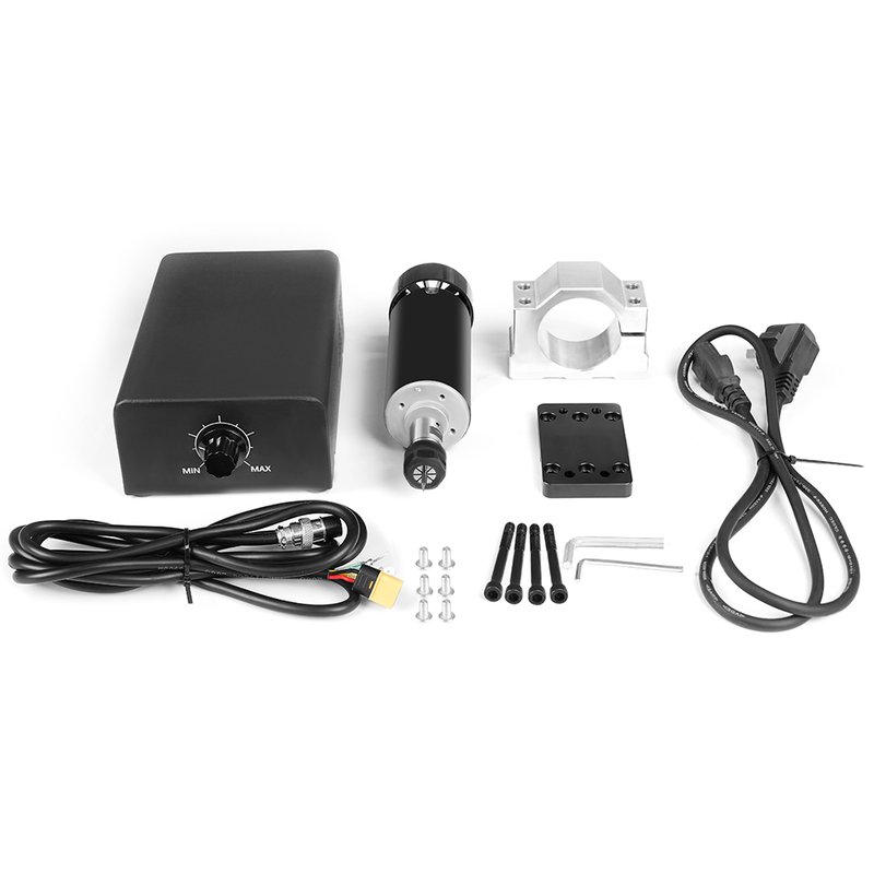 CNC Spindle Motor Kit with Speed Controller and Mount