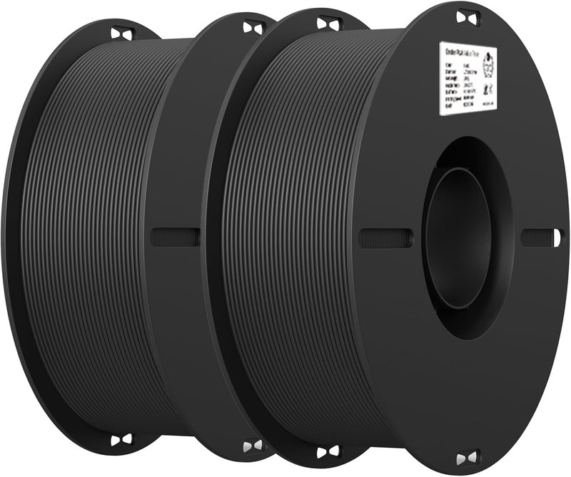 Ender PLA 3D Printer Filament Black 2-Pack