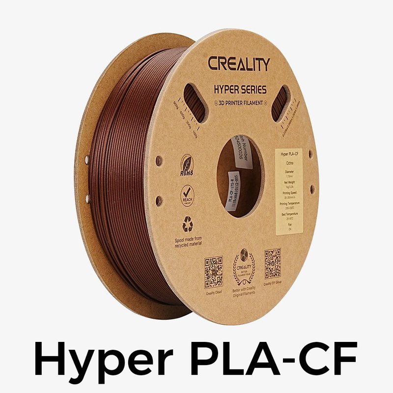 Creality Hyper PLA-CF 1.75mm 1KG — Printing Consumables