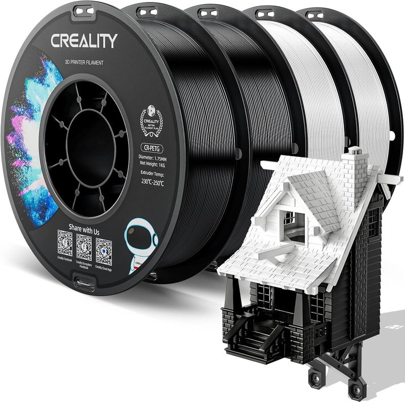 Creality CR-PETG-4 1.75mm 4kg — Printing Consumables (White)