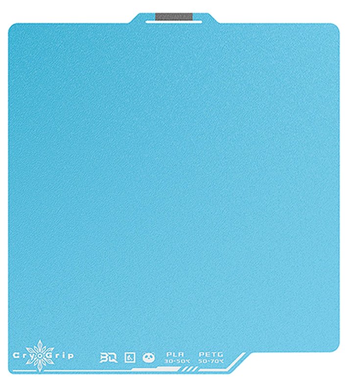 CryoGrip Build Plate for PLA PETG Low-Temperature Printing