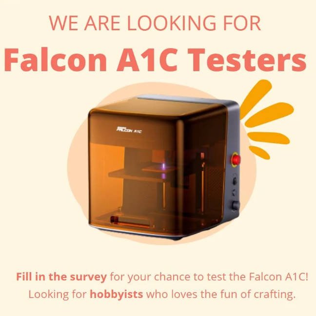 Falcon A1C Compact Enclosed Laser Engraving Machine
