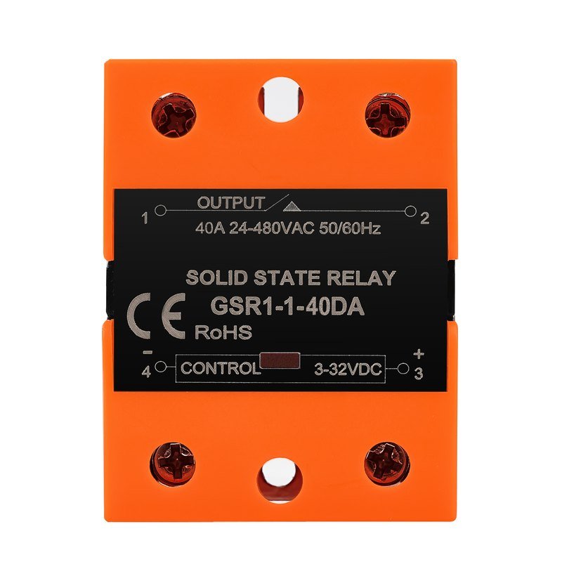3-32VDC 24-480VAC 40A GSR1-1-40DA — Relay