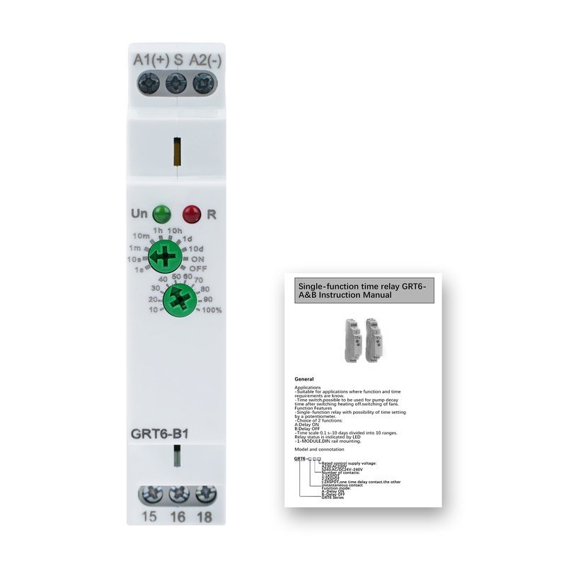 GRT6-B1 DIN AC/DC24V-240V — Relay