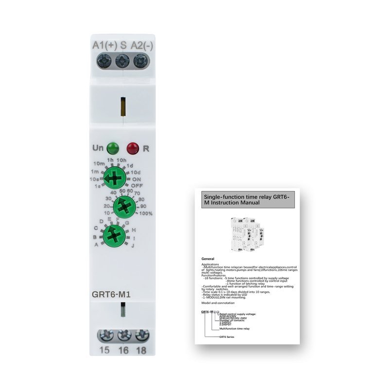 GRT6-M1 10 DIN AC/DC24V-240V — Relay