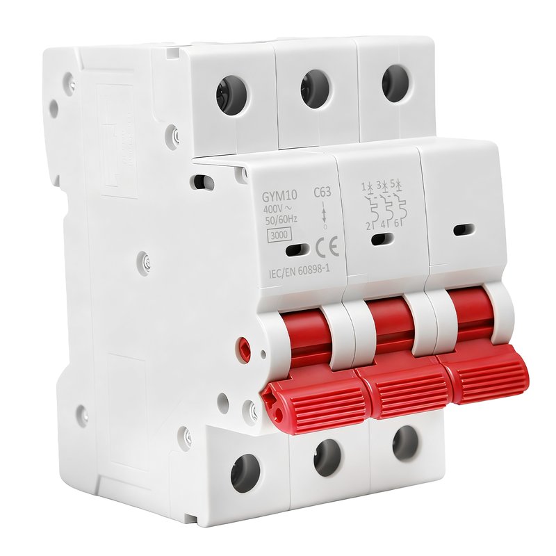 GYM10 Miniature Circuit Breaker 3P C63 400V