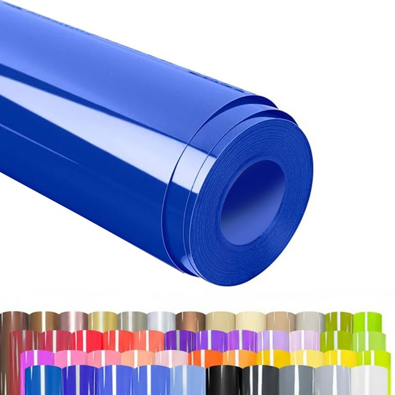 Royal Blue Glossy Craft Vinyl Roll for Cutting