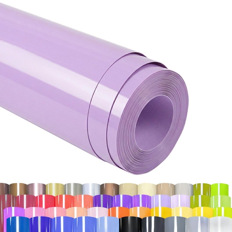 Lilac Purple Glossy Craft Vinyl Roll for Cutting