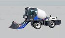 Self-Loading Concrete Mixer Truck